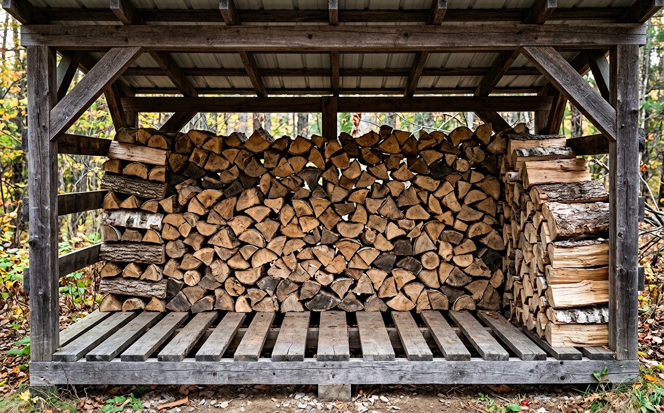 Как устроить вентиляцию дровника